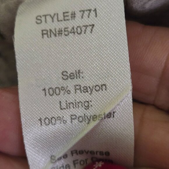 Cabi Blush Open Front Peplum Back Lightweight Blazer Size M - Picture 7 of 7